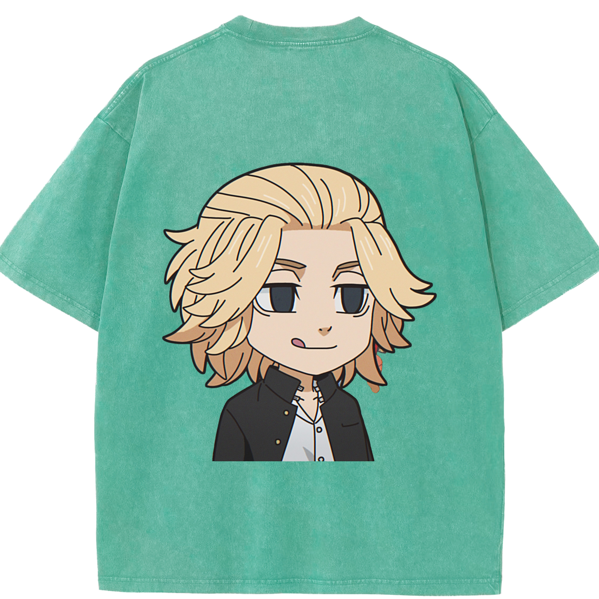 （画像用） 東京リベンジャーズ Tokyo Revengers 綿100% ヴィンテージ風 半袖Tシャツ（背面プリント）
